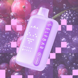 Elfbar Pod Blackcurrant Grape 30000 Puffs