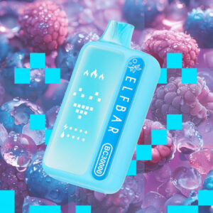 Elfbar Pod Framboesa Azul Ice 30000 Puffs